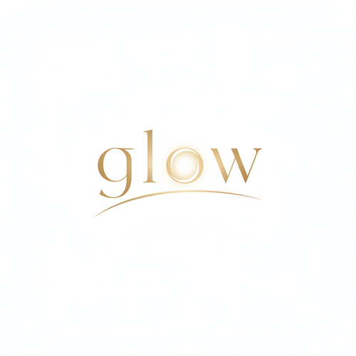Minimalist glow logo